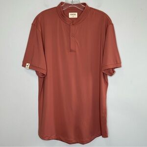 Mantra Golf Men’s Catalyst Polo Performance Shirt With Mantra Collar Size L NWOT